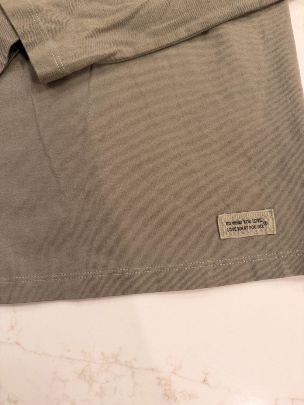 Life Is Good Long Sleeve Crusher Tee – Sage Green – Women’s XL - Picture 3 of 7